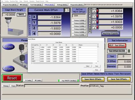 machine reference vs offset